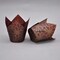 Muffin Greaseproof paper Baking cupcake cups, 2"(Bottom diameter) x 3-1/2"(Height) Fancy Floral Print Tulip Baking Cup Case of 125 pcs (125, Standard)